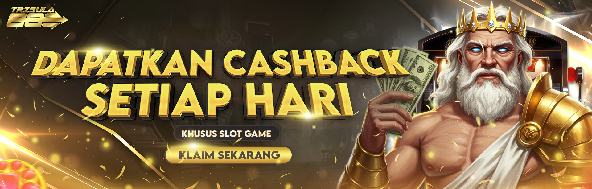 DAPATKAN CASHBACK SETIAP HARI