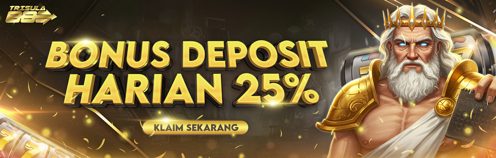 BONUS DEPOSIT HARIAN 25%