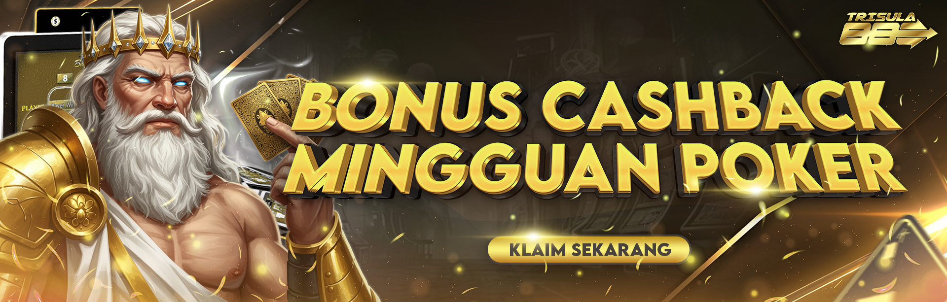 	BONUS CASHBACK MINGGUAN POKER