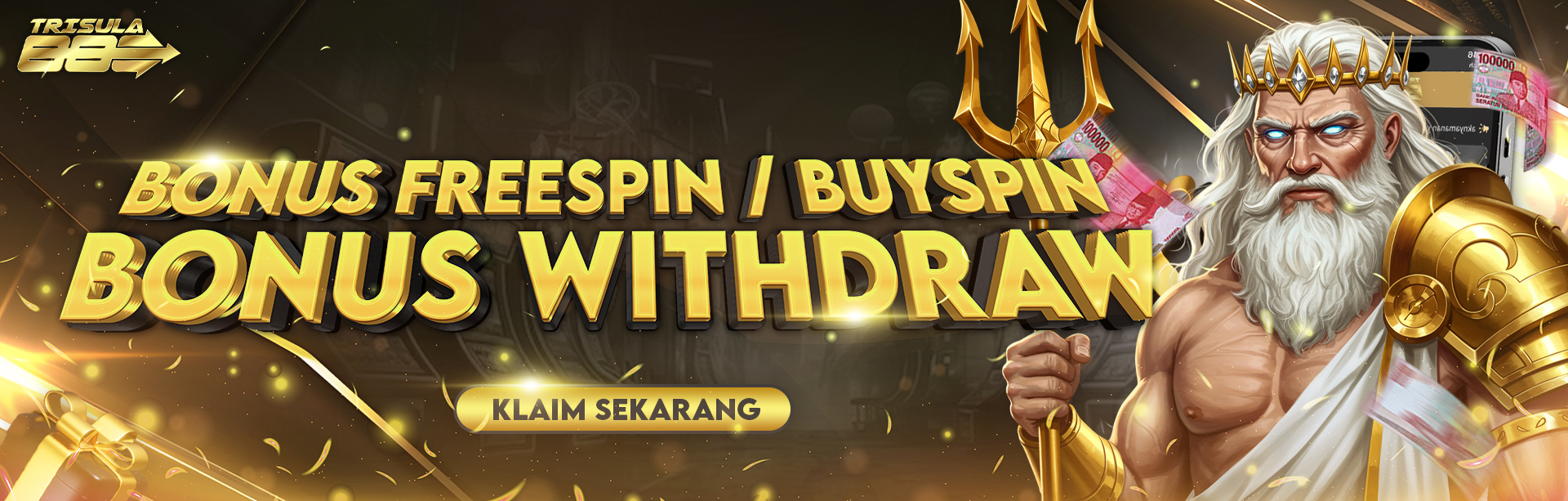 BONUS BUYSPIN FREESPIN + BONUS WITHDRAW