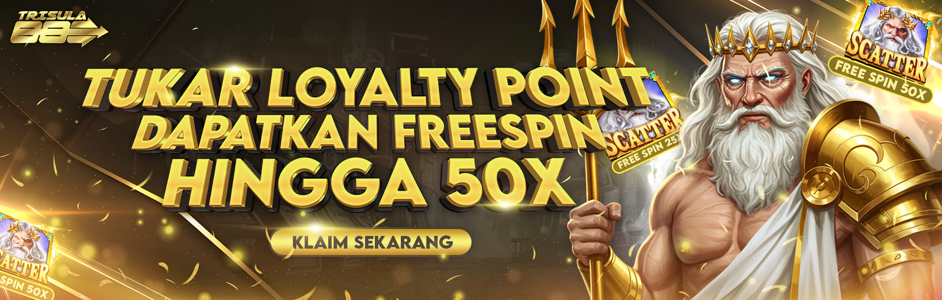 TUKAR LOYALTY POINT DAPATKAN FREESPIN