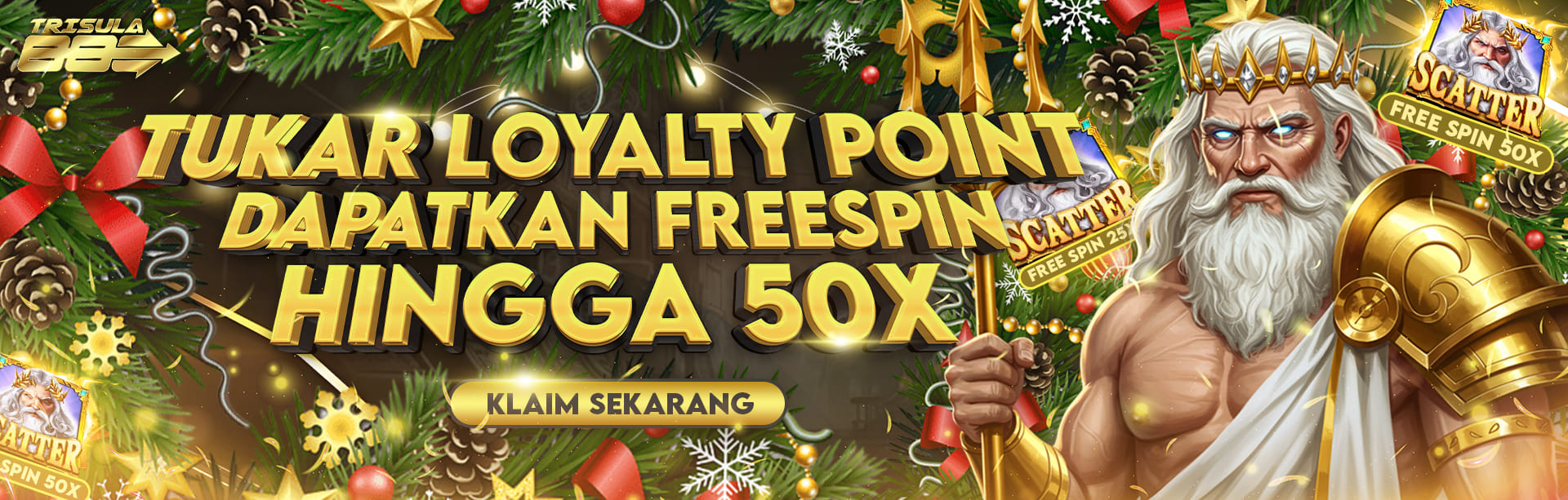 TUKAR LOYALTY POINT DAPATKAN FREESPIN