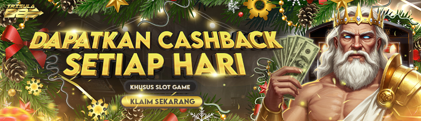 DAPATKAN CASHBACK SETIAP HARI