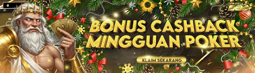 BONUS CASHBACK MINGGUAN POKER