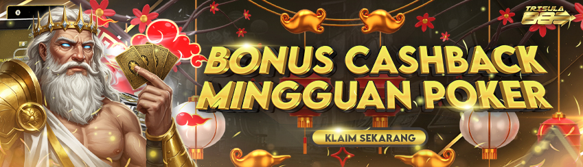 CASHBACK MINGGUAN POKER