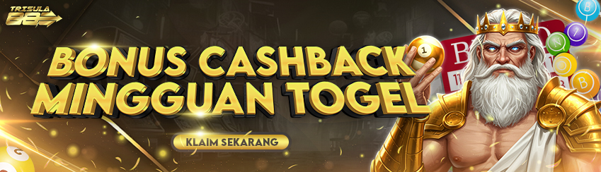 CASHBACK MINGGUAN TOGEL