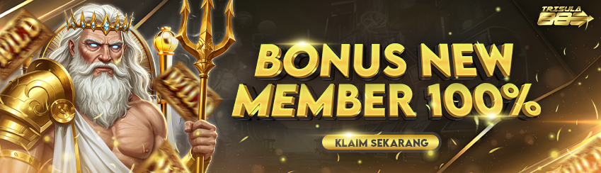BONUS NEW MEMBER SLOT 100%